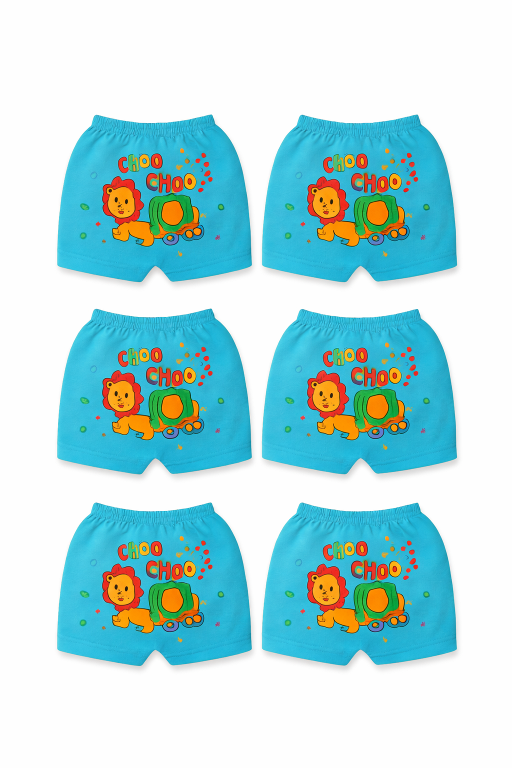 6-Pack Baby(Boy) Bloomers Underwear Set – Everyday Comfort