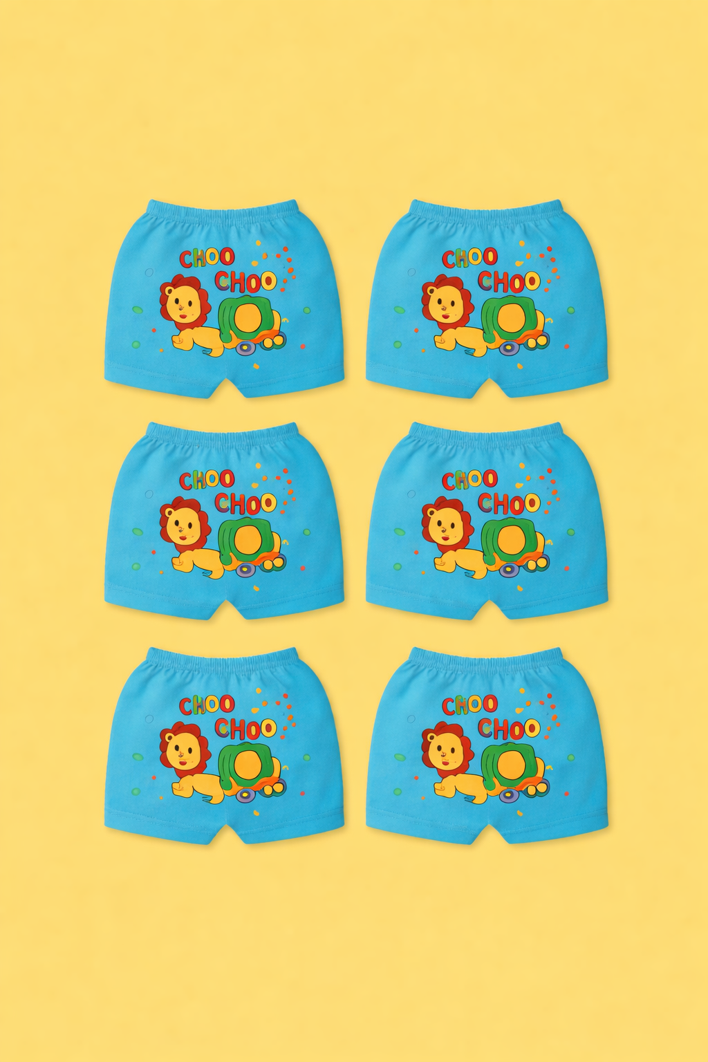 6-Pack Baby(Boy) Bloomers Underwear Set – Everyday Comfort