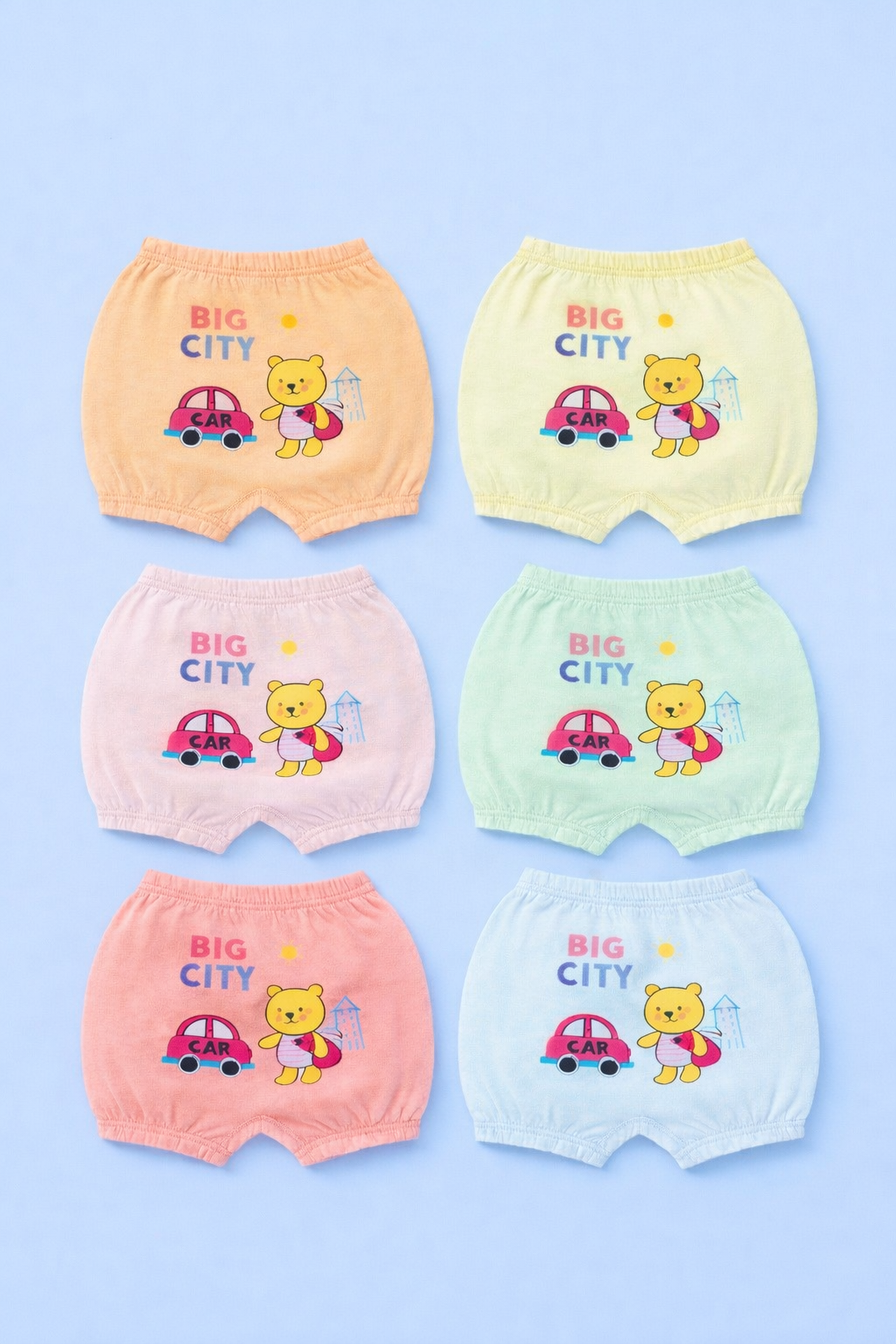 6-Pack Baby(Boy) Underwear Set – Everyday Comfort